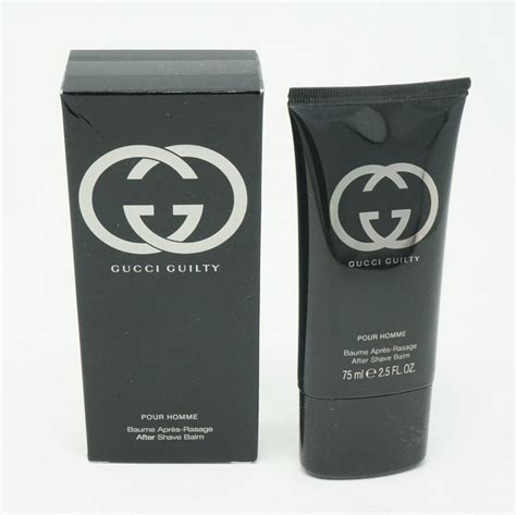 gucci by gucci aftershave balm 75ml|Gucci Guilty Pour Homme Aftershave Balm 75 ml .